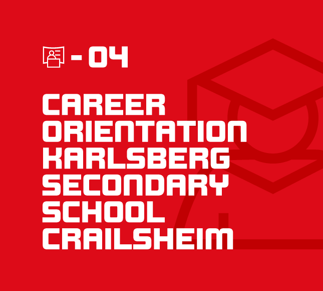 Career orientation Karlsberg secondary school Crailsheim